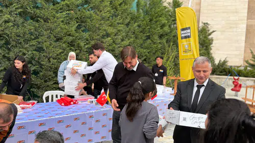 Filistinli çocuklar Konya'da o etkinlikte buluştu!