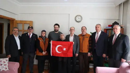 Konya Büyükşehir'den şehit ailelerine vefa ziyareti