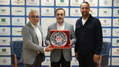 Konya Basket Spor Kulübü’nden KTO’ya ziyaret!