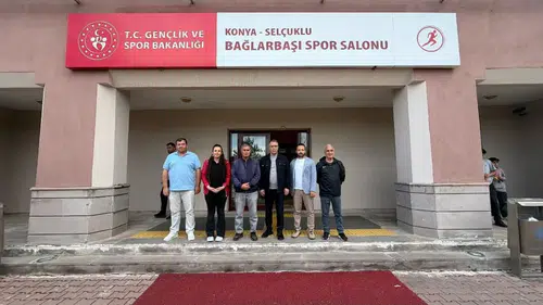 Konya’da spor tesislerine sürpriz denetim! İl Müdürü sahaya indi