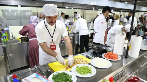 Konya yöresel yemek yarışması heyecanı başladı