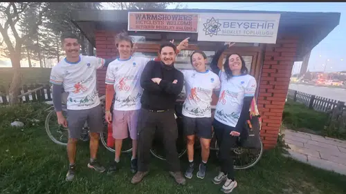 Fransız çiftler Konya'da arkadaş oldu!