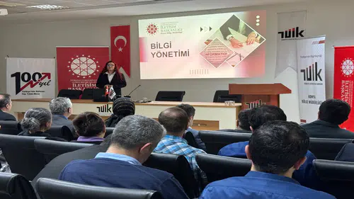 TÜİK personeline seminer verildi