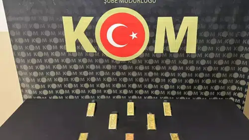 Çantasından 8 kilo kaçak saf altın çıktı