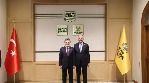 Bakan Yumaklı, Başkan Altay’ı ziyaret etti