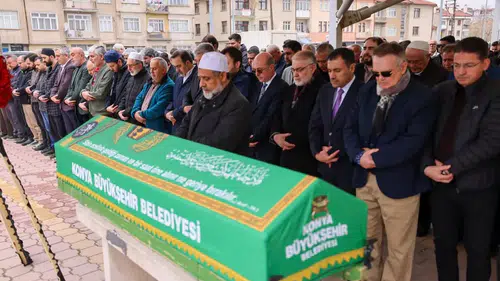 Konya sanayisinin duayeni son yolculuğuna uğurlandı
