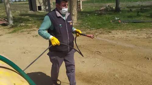 Konya ilçesinde yaz öncesi ilaçlama seferberliği başladı