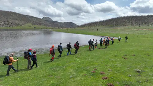 Doğaseverler, Keykubad Yolu’nda baharın coşkusunu yaşadı