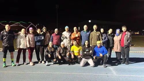 Konya'da sağlık için koşanlar 76. haftada buluştu