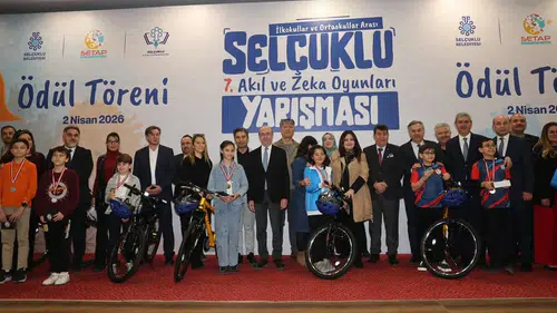 Selçuklu’da geleceğin dahileri ödüllendirildi