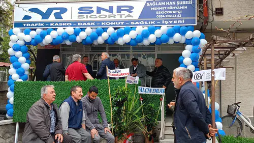 SNR Sigorta Sağlam Han şubesi açıldı