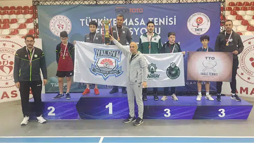 Karatay’da çifte gurur! Masa tenisi ve halterde Türkiye dereceleri geldi