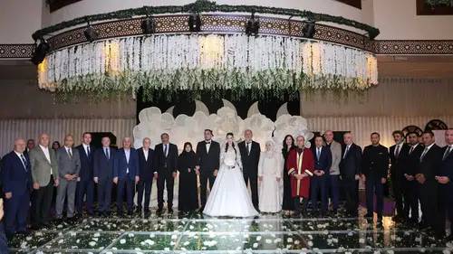 KVKK Başkanı oğlunu evlendirdi