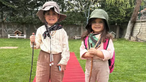 Ardıç ve Anday safari hazırlığında