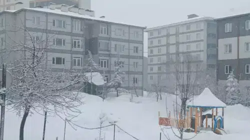 Bitlis’te kar yağışı