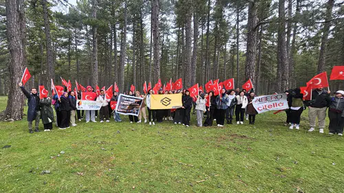 Konyalı gençler Anamas Dağı’nın zirvesinde buluştu!