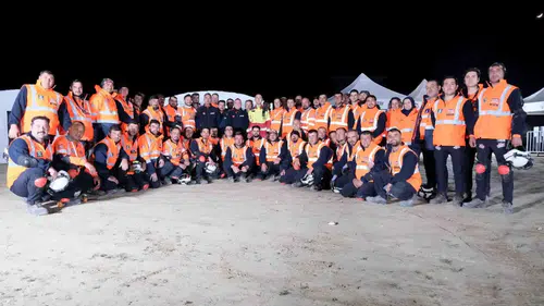 Arama kurtarma ekibi akreditasyon sertifikasını aldı