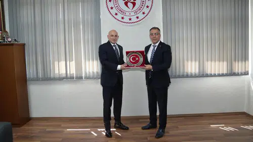 Emniyet Müdürü Yüksek’ten Muzaffer Çintimar’a ziyaret