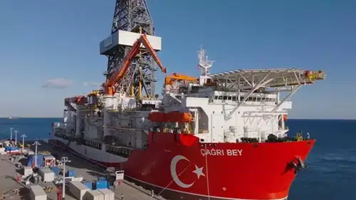 Çağrı Bey sondaj gemisi Somali'ye ulaştı