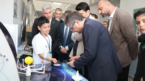 Konya ilçesinde bilim rüzgârı: BİLSEM fuarı yoğun ilgi gördü