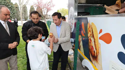Başkan Kılca çocukların 23 Nisan sevincine ortak oldu