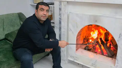 MUSTAFA YAPICI’NIN ŞÖMİNE KEYFİ