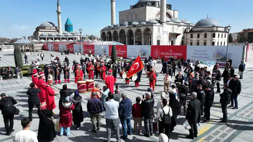 Mehter takımı ile mehter coşkusu sürüyor