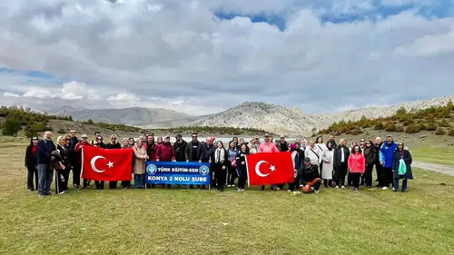 TES Konya doğaya çıktı: Nefes kesen etkinlik!