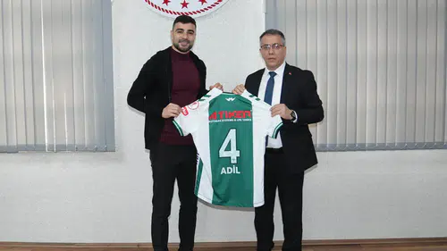 Adil Demirbağ'dan spor müdürüne ziyaret