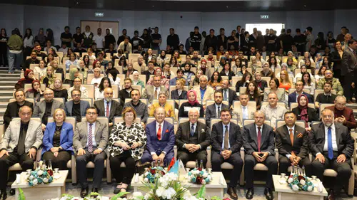 NEÜ’de Ergün Kırlıkovalı öğrencilerle bir araya geldi