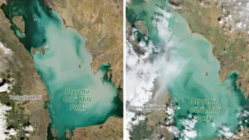 Beyşehir Gölü’nde yüzler gülüyor: Su seviyesi yükselişte!