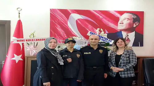 Akşehir’de Anlamlı Buluşma: Hayalindeki Üniformayla Görev Başında