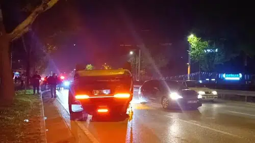 İki otomobil çarpıştı: 1 yaralı