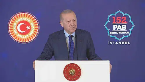 Cumhurbaşkanı Erdoğan: Filistin'de iki devletli çözüm bir an önce hayata geçirilmelidir