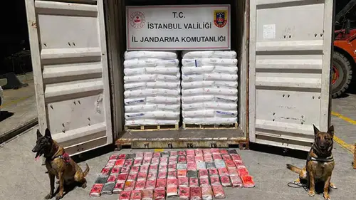 Gemide 106 kilo kokain ele geçirildi