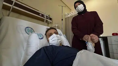 Eşini kurtarmak için 21 kilo verip donör oldu
