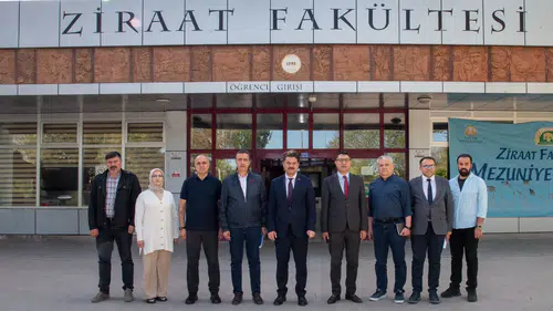 Selçuk Üniversitesi Rektörü Yılmaz, Ziraat Fakültesi’nde incelemelerde bulundu!