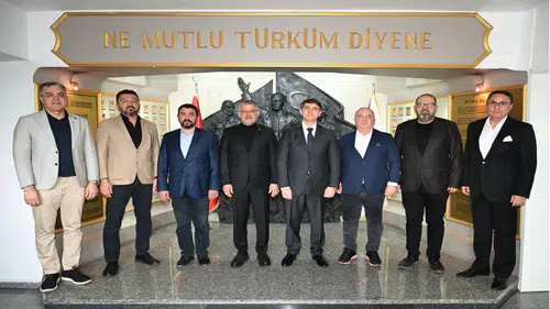 Konyaspor'dan Emniyet Müdür'ü Koç'a ziyaret