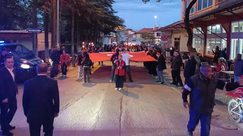 Hüyük'te gençlik yürüyüşü düzenlendi
