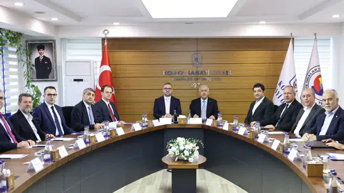Merkez Bankası Başkanı Karahan, KSO’yu ziyaret etti