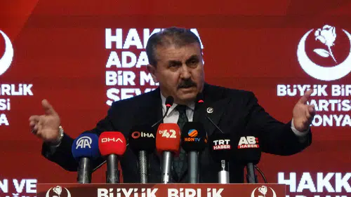Mustafa Destici, Konya’da Olağan İl Kongresi'ne katıldı