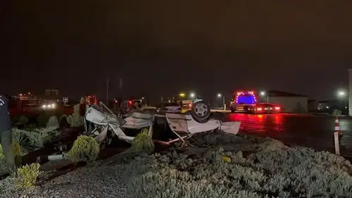 İki otomobil çarpıştı; 4 yaralı