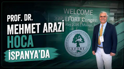 Prof. Dr. Mehmet Arazi Hoca İspanya’da