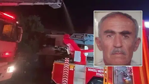 Evde çıkan yangında evli çift öldü