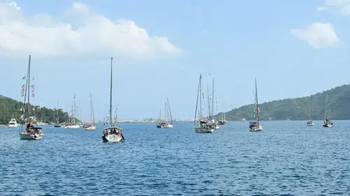 Küresel Sumud Filosu, Rodos Adası'nın doğusunda ilerliyor