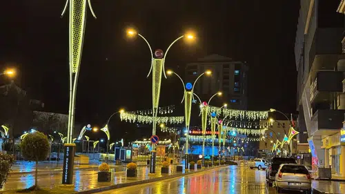 Konya'nın o bölgesinde sağanak yağış başladı