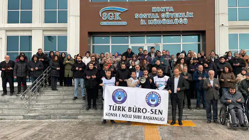 Türk Büro-Sen’den SGK çalışanlarının hakları için çağrı