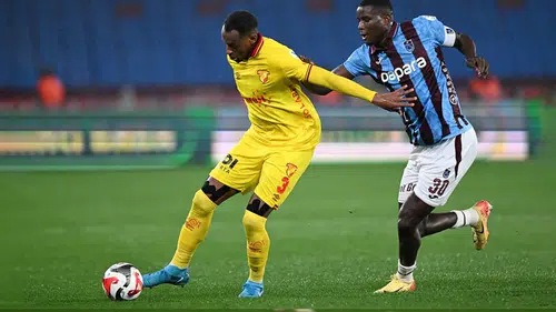 Trabzonspor evinde Göztepe ile berabere kaldı
