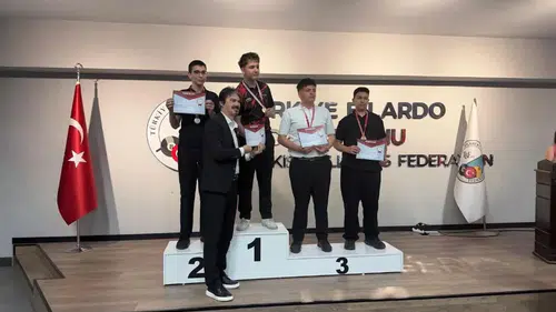 Türkiye şampiyonu Konya’dan: Çağan Büyükyılmaz zirvede!