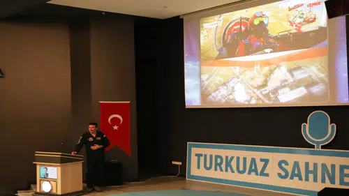 TUSAŞ Pilotu Özpala’dan NEÜ’de ufuk açan konferans
